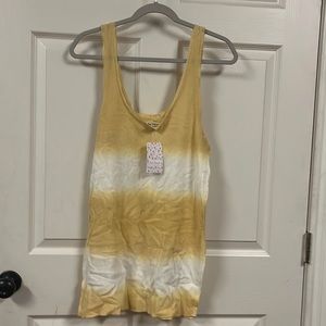 Free People mid summer gold combo tank top size car